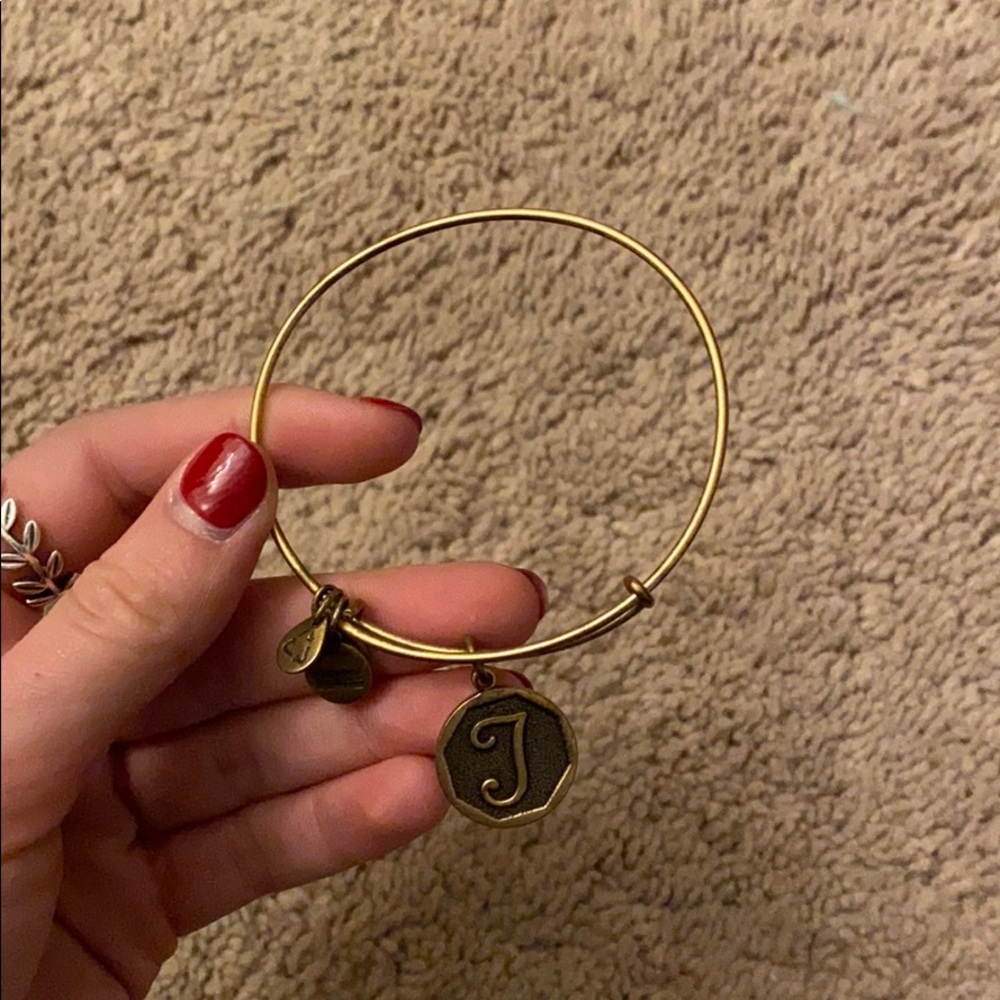 Alex and Ani Initial Bracelet